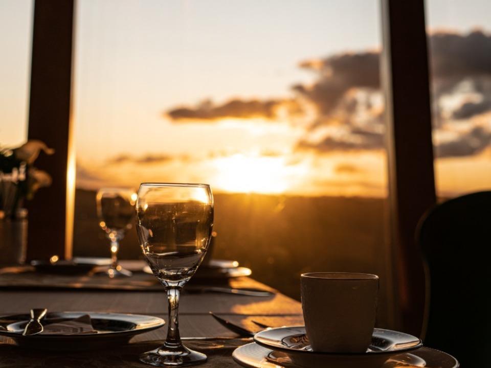 Hotel E Restaurante Giratorio Rf Vision - A Melhor Vista 360 De Грамаду Экстерьер фото