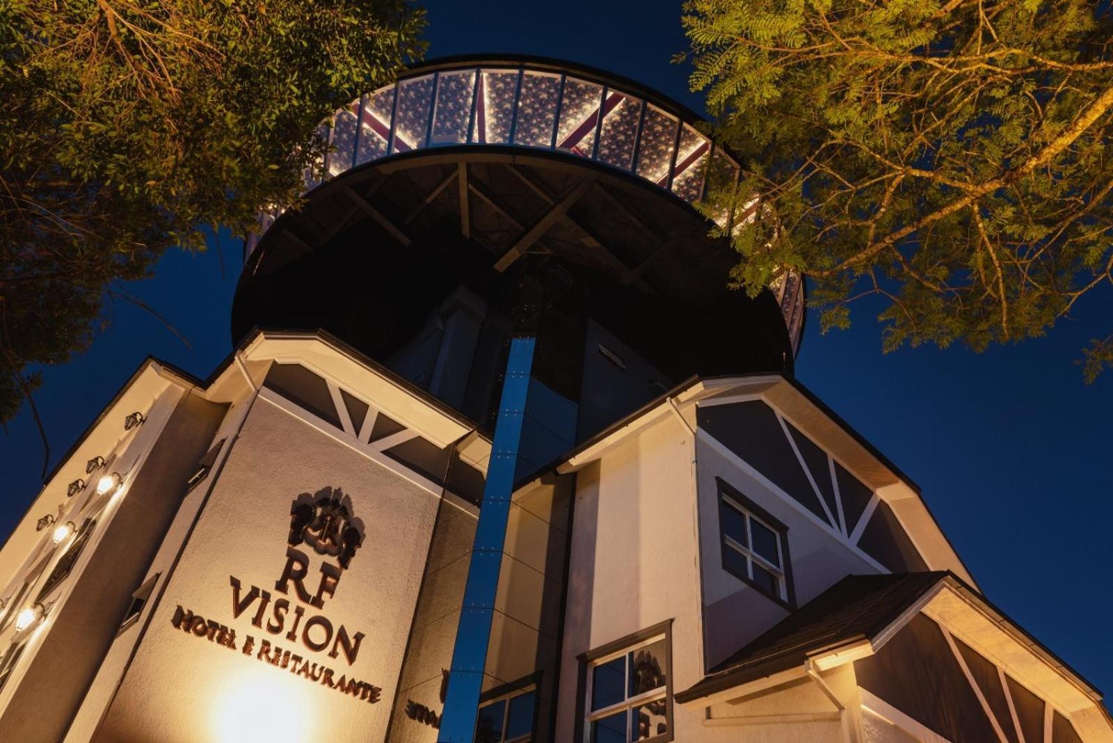 Hotel E Restaurante Giratorio Rf Vision - A Melhor Vista 360 De Грамаду Экстерьер фото